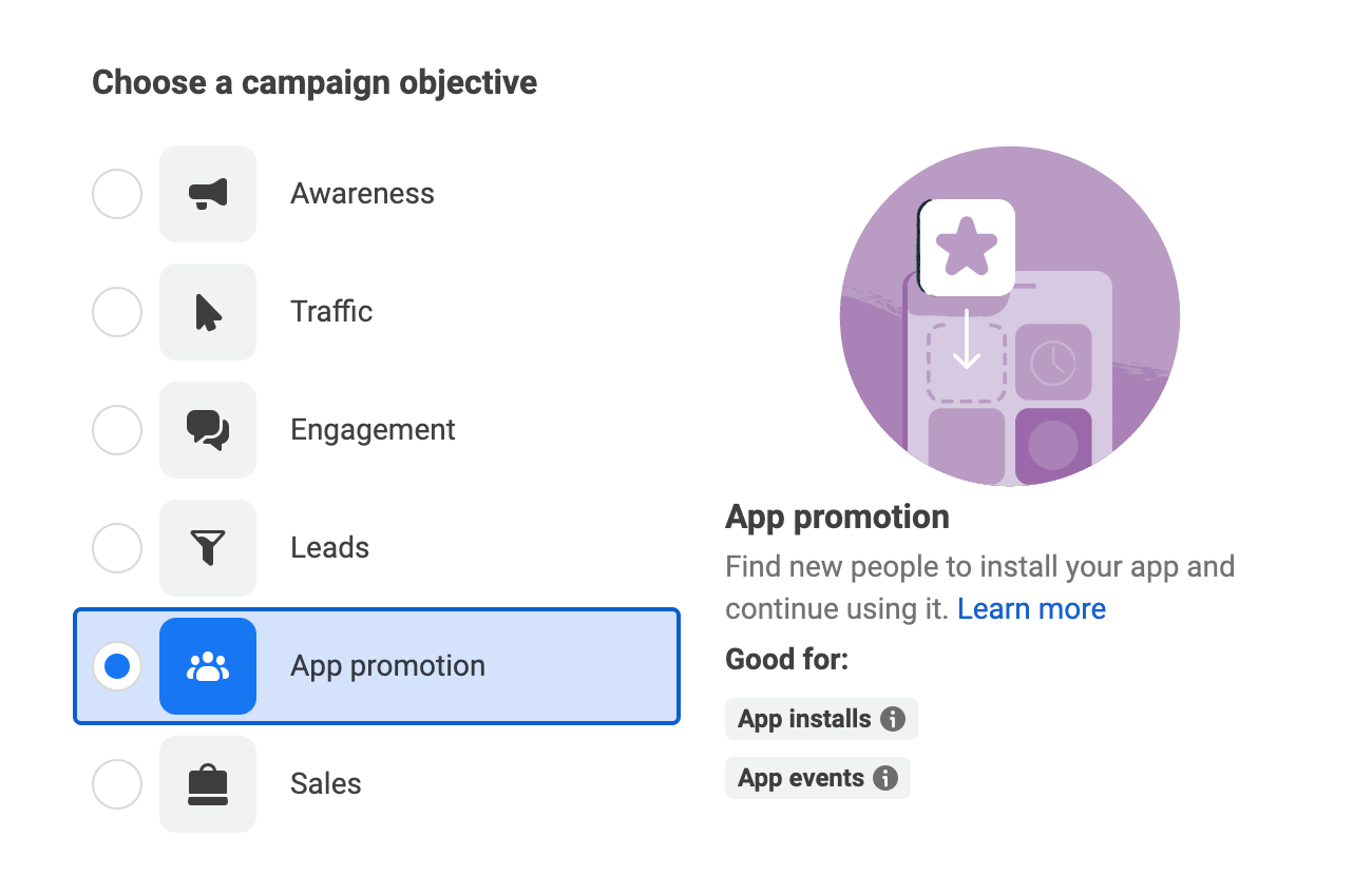App Promotion Meta Ads